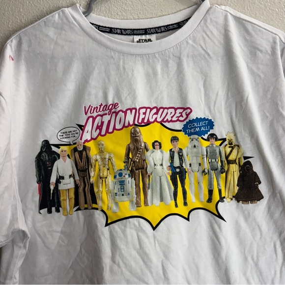 Star Wars Vintage Action Figures Shirt Size Medium - Picture 3 of 10